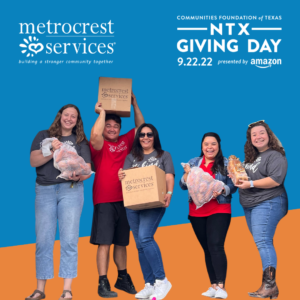 Support Metrocrest Services on North Texas Giving Day