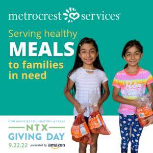 Serving healthy meals to families in need