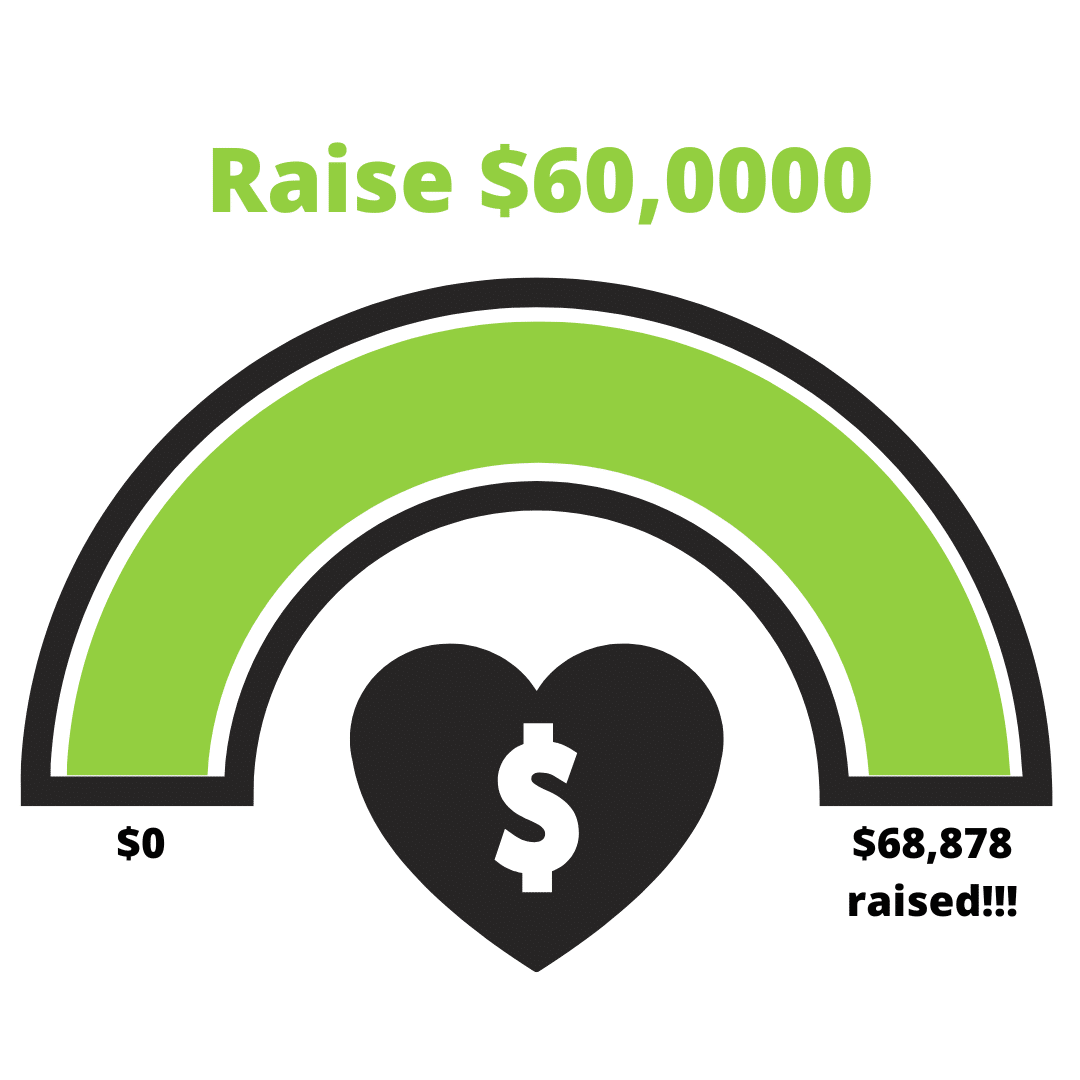 Goal is to raise $60,000 and raised a total of $68,878