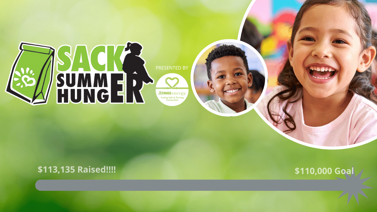 Sack Summer Hunger $113,135 raised of $110,000 goal